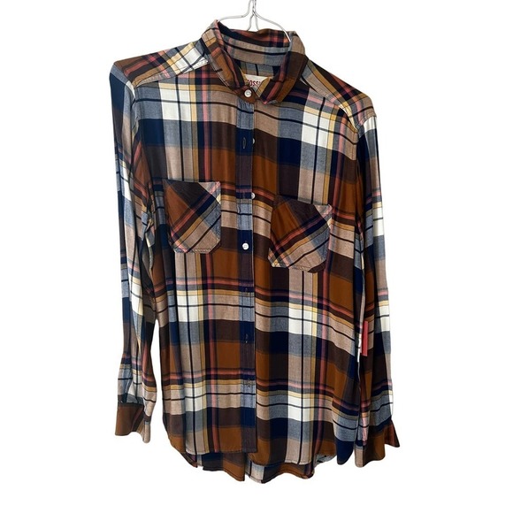 Mossimo Supply Womens Medium plaid - Picture 1 of 5